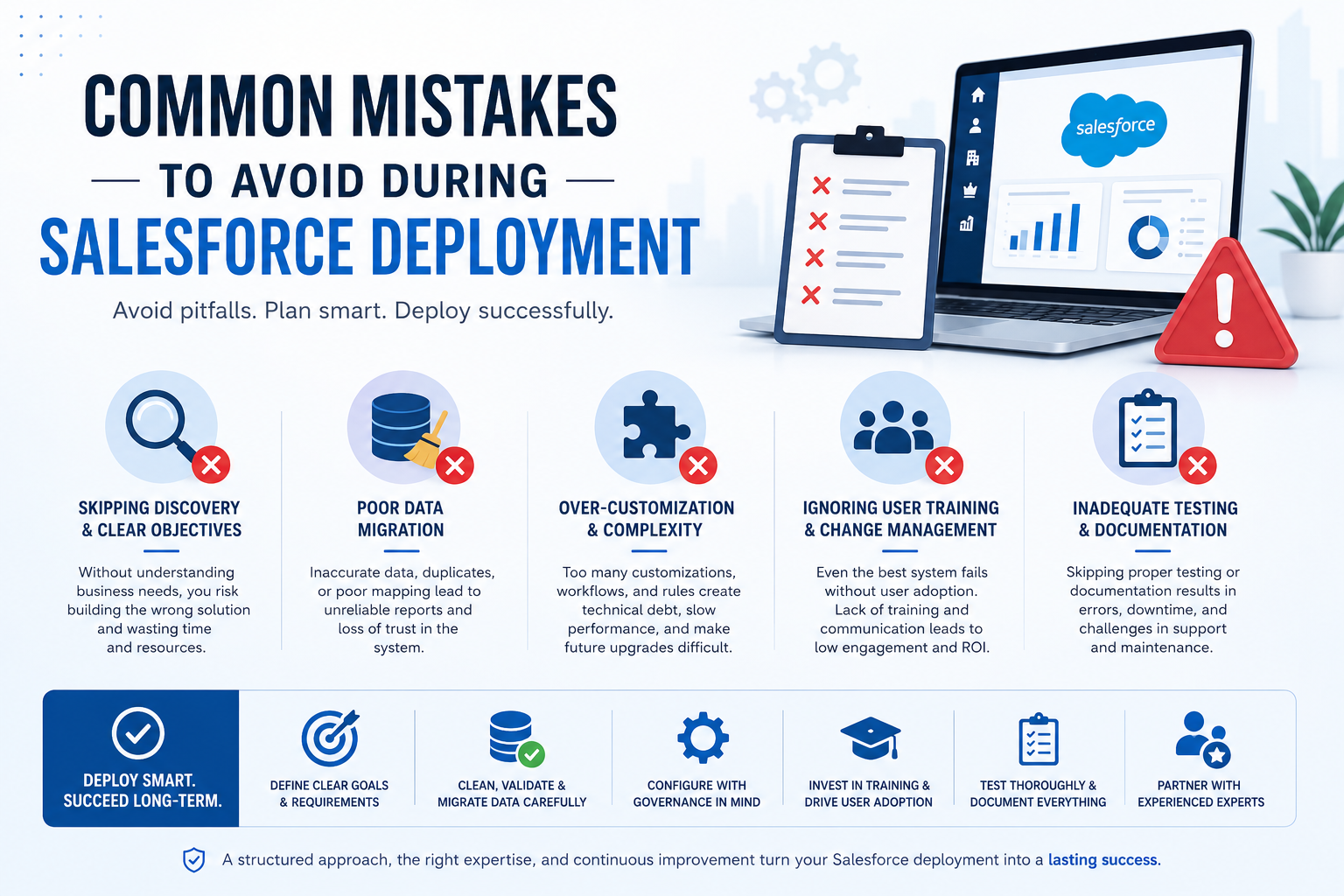 Common Mistakes to Avoid During Salesforce Deployment